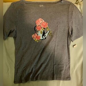 Croft & Barrow NWT SHIRT BOAT NECK SIZE XL